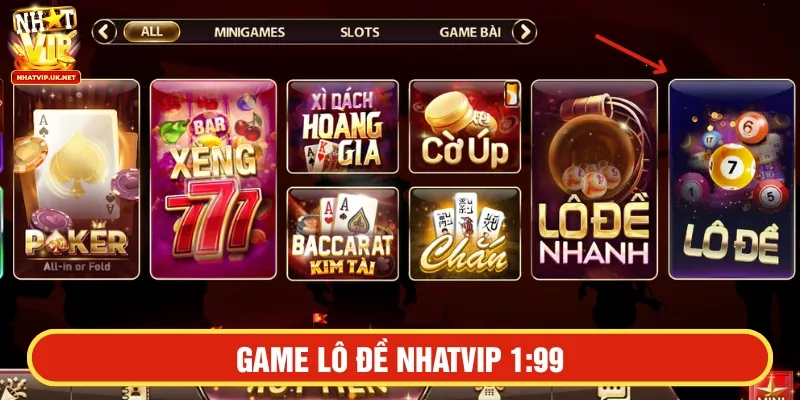 Game Lô đề NHATVIP 1 ăn 99